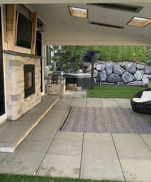 Outdoor Living Space Project in Kirkland  